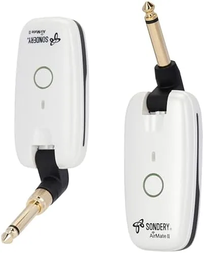 Sondery Wireless Transmitter and Receiver System For Guitar Bass Keyboard | Rechargeable with Long Review: Tested and Rated