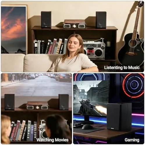 Another view of the Edifier R990BT 2.0 Active Multimedia Speakers - Bluetooth Bookshelf Speakers