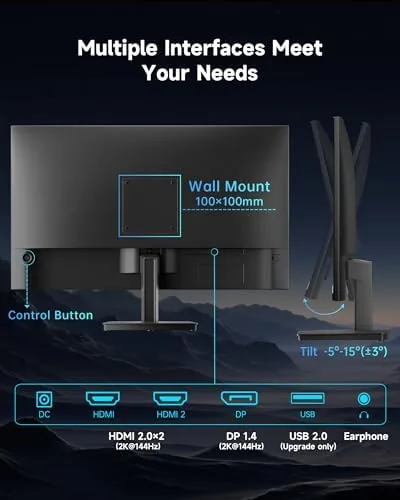 Testing the KTC 27 Inch QHD Computer Monitor, 144Hz Gaming PC Monitor over two weeks