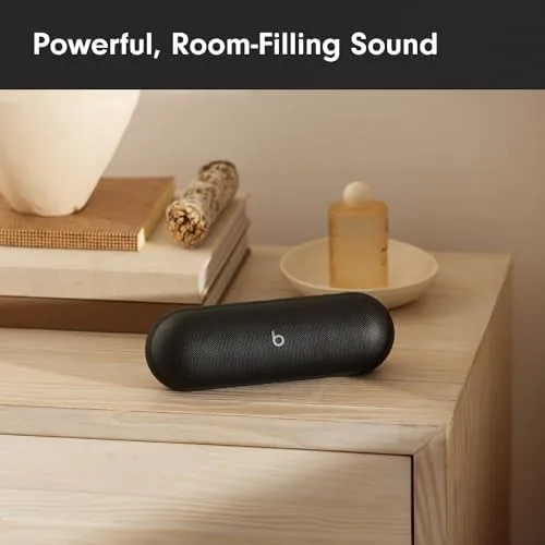 Close look at the Beats Pill - Portable Bluetooth Speaker - Up to 24H build quality