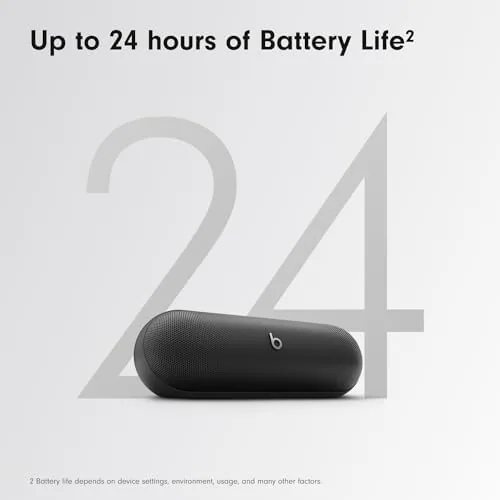 The Beats Pill - Portable Bluetooth Speaker - Up to 24H in real use