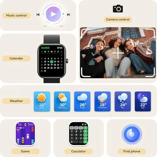 Testing the Smart Watch for Women Men, Smartwatch for iPhone & Android over two weeks