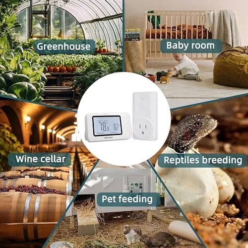 Testing the DIGITEN Wireless Thermostat WTC100 Pro Temperature Controller for Cooling & over two weeks