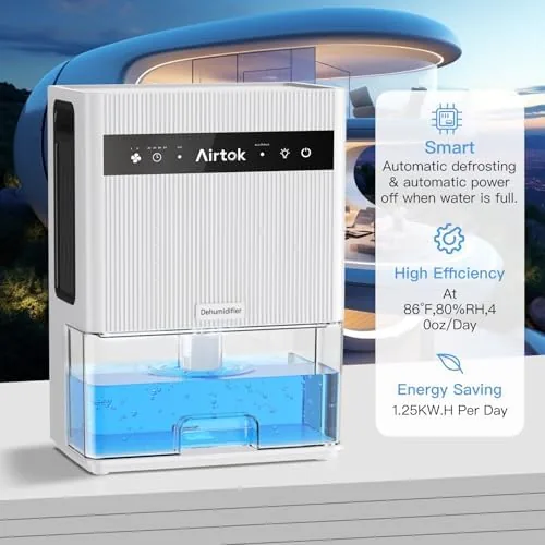 The Airtok Dehumidifier for Home, Up to 950 Sq.Ft, 105.6 OZ compared in context