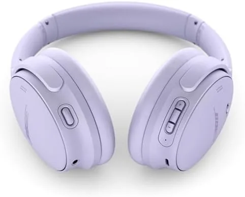 The Bose QuietComfort Bluetooth Headphones, Wireless Headphones with Active Over Ear in real use