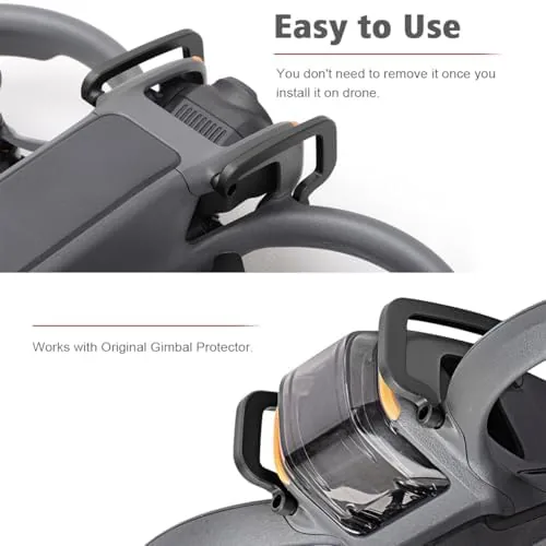 Another view of the Arzroic Gimbal Bumper/Guard for DJI Avata 2 Accessories, Gimbal and
