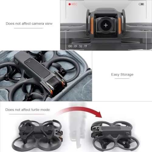 The Arzroic Gimbal Bumper/Guard for DJI Avata 2 Accessories, Gimbal and compared in context