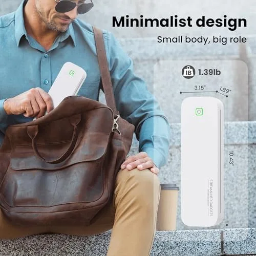 The 2025 Portable Wireless Inkless Thermal Printer ,  Bluetooth Mobile Printer in real use