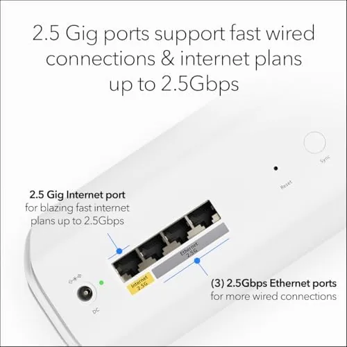 Orbi app map showing the router and satellite with all devices connected
