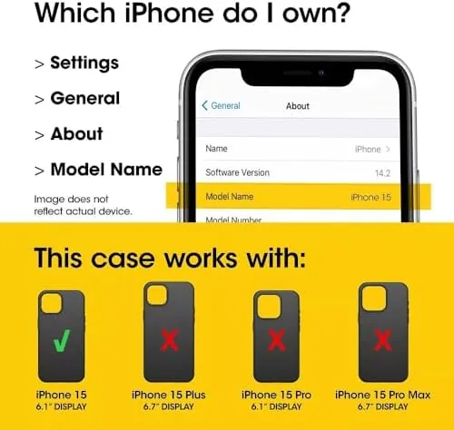 Close look at the OtterBox iPhone 15, iPhone 14, & iPhone 13 (Only) build quality