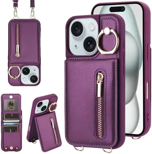 Crossbody Wallet Case for iPhone 13/14 with Lanyard Strap Card Slot Holder RFID Blocking Review: Tested and Rated
