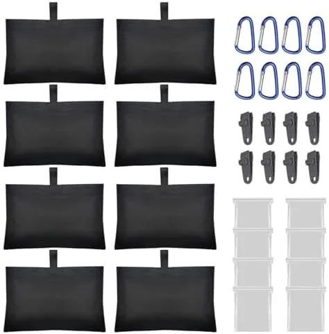 8 Packs Boat Cover Sand Bags for Boat Tarp Weights Mooring Sand Bags | Review: Tested and Rated