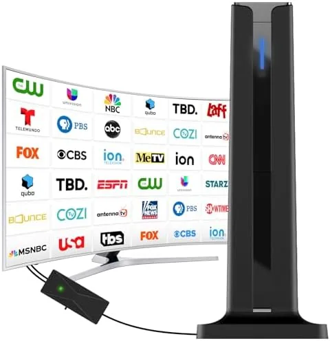Overview of the Digital TV Antenna for Smart TV Indoor,TV Antenna with 3M