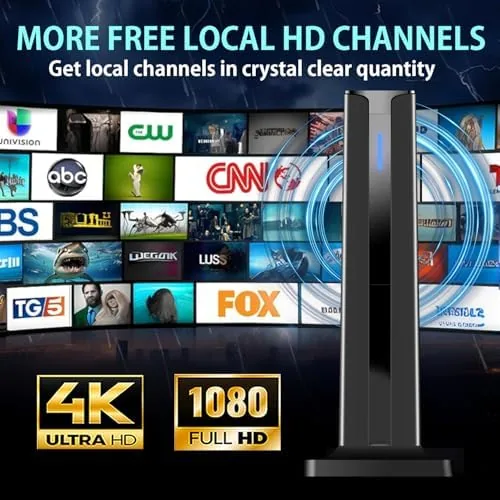 Close look at the Digital TV Antenna for Smart TV Indoor,TV Antenna with 3M build quality