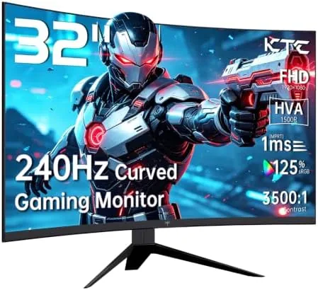KTC 32 Inch 240Hz Curved Gaming Monitor Review: Big Screen, Serious Speed