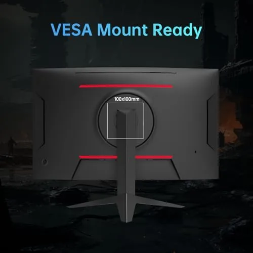 A test pattern on the monitor showing motion clarity at high refresh