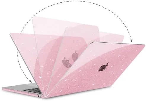 The G JGOO Compatible with MacBook Air 13 inch Case 2026 in real use
