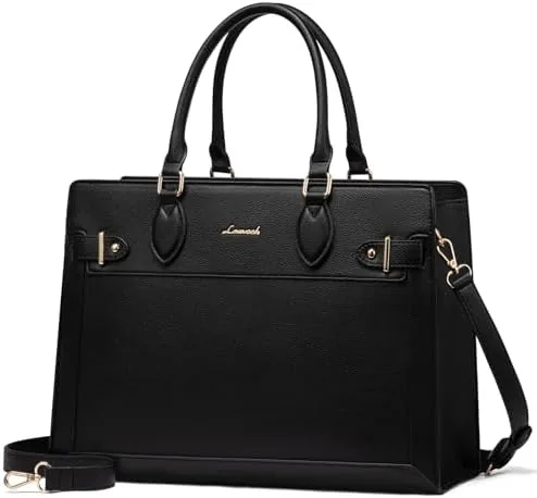 LOVEVOOK Laptop Bag for Women, 17 Inch Large PU Leather Tote Bag, Professional Teacher Review: Tested and Rated