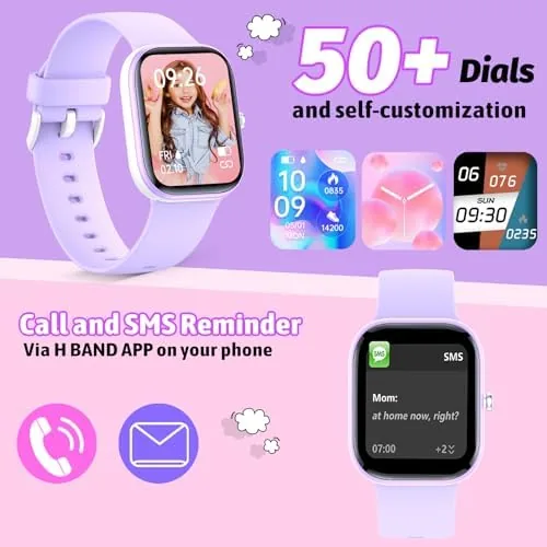 Close look at the Nyonio Smart Kids Watch with Fitness Tracker No Phone/APP Needed,19 build quality