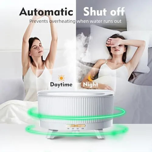 Close look at the 20-Hour Long-Lasting Aromatherapy, 500ML Essential Oil Diffuser | Ultrasonic Cool build quality