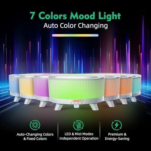 The 20-Hour Long-Lasting Aromatherapy, 500ML Essential Oil Diffuser | Ultrasonic Cool in real use