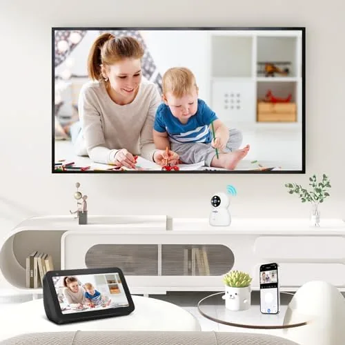 The Hiseeu Indoor Camera, 5MP Baby Monitor, Pet Camera for Home compared in context