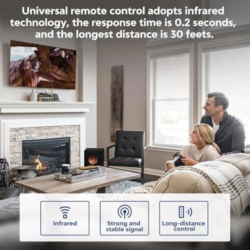 Testing the Universal-TV-Remote-Control for Samsung LG Vizio Roku TCL Hisense Sony TVs over two weeks
