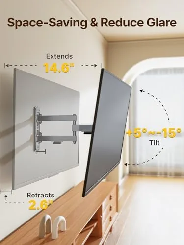 The TV rotated to portrait in a workshop displaying a vertical diagram