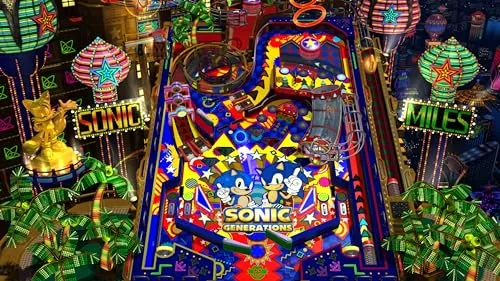 Comparison of a classic stage in original and remastered visual quality
