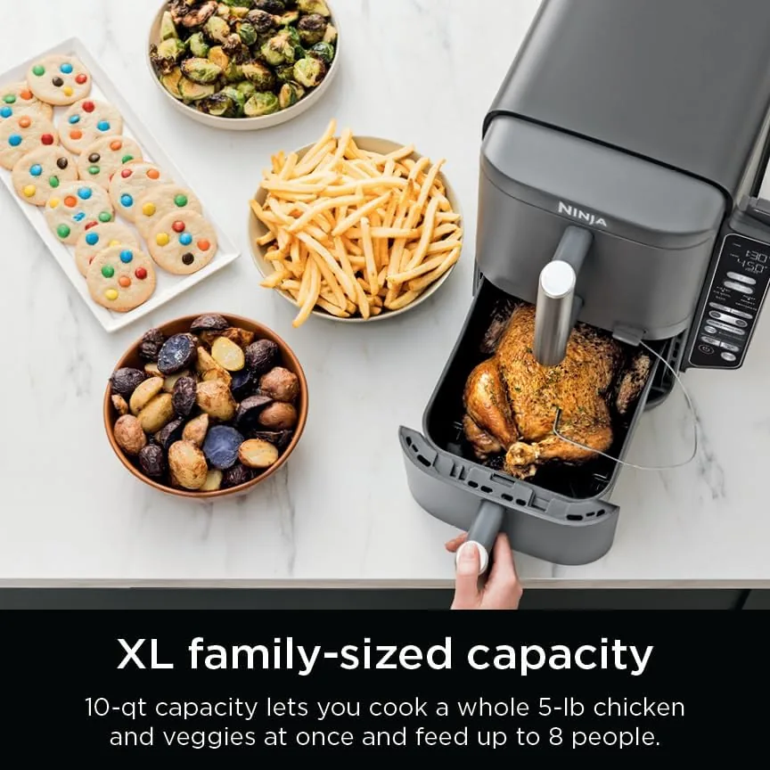 Testing the Ninja DoubleStack XL Smart Air Fryer, 10 Qt, 6-in-1, Grey over two weeks