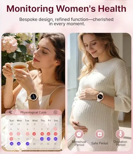 The LIGE Smart Watches for Women,1.32" HD Fitness Tracker Watch with compared in context