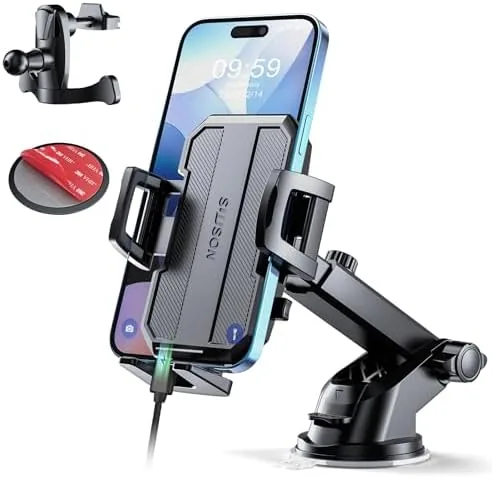 SUUSON Upgraded 3-in-1 Car Phone Mount Review: Three Mounting Modes, One Grip