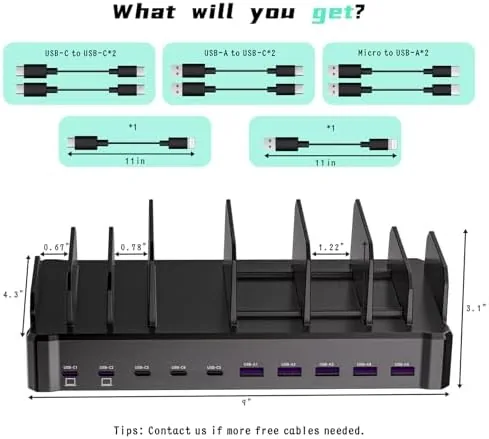 Testing the Zobirez 420W 10-Port Fast USB Charging Station for Multiple Devices over two weeks