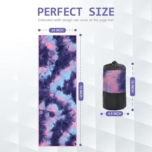 Testing the Eunzel Hot Yoga Towel - Microfiber Non Slip Yoga Mat over two weeks