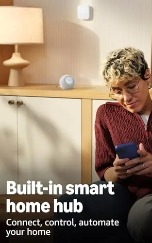 Alexa app on a phone showing the speaker controls and volume