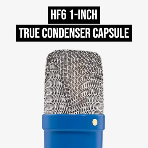 Another view of the RØDE NT1 Signature Series Large-Diaphragm Condenser Microphone with Shock Mount