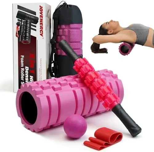 5 in 1 Foam Roller Set High Density Patented Foam Roller for Exercise | Review: Tested and Rated