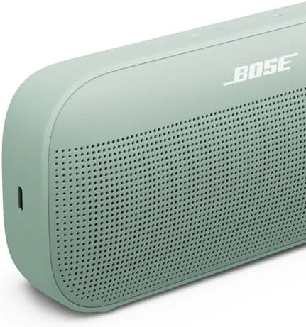 The SoundLink Flex compared with a larger party speaker and a budget puck