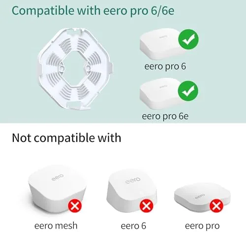 Close look at the HomeMount Wall Mount for eero Pro 6/6E, Custom Fit, 1 build quality