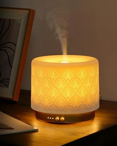 Testing the Essential Oil Diffuser - 280ml Ceramic Diffuser for Large Room over two weeks