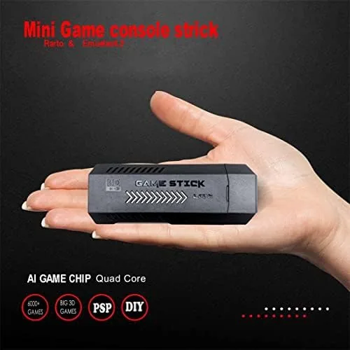 Another view of the X2 Plus 4K Retro Game Stick, HD Home Video Game