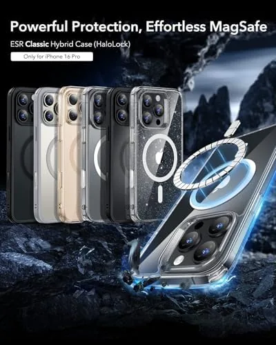 Close look at the ESR for iPhone 16 Pro Case for MagSafe, Camera Control build quality