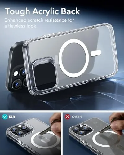 Another view of the ESR for iPhone 16 Pro Case, Compatible with MagSafe, Shockproof