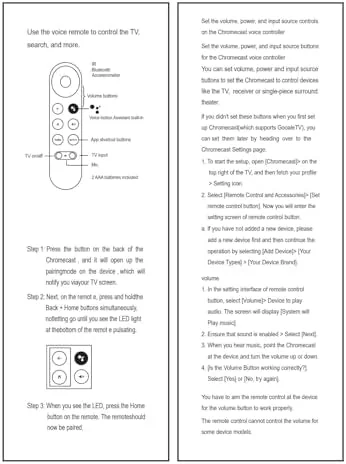 The Upgrade Voice Remote for Google Chromecast 4k Snow TV, G9N9N compared in context