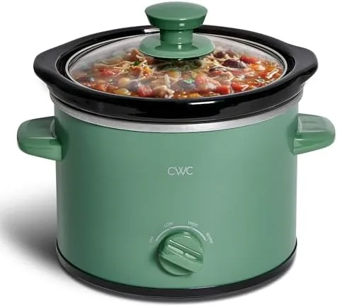 COOK WITH COLOR 2QT Mini Slow Cooker Review: Small Batch, Real Convenience