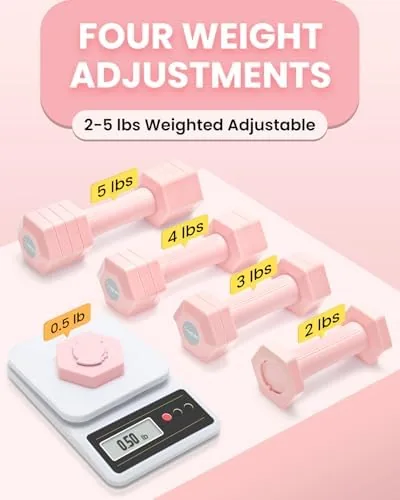Close look at the Adjustable Dumbbells Set, 4 in 1 Hand Weights Set for build quality