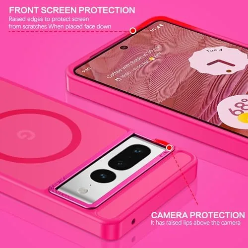 Another view of the BENTOBEN for Google Pixel 7 Pro Case [Compatible with Magsafe]
