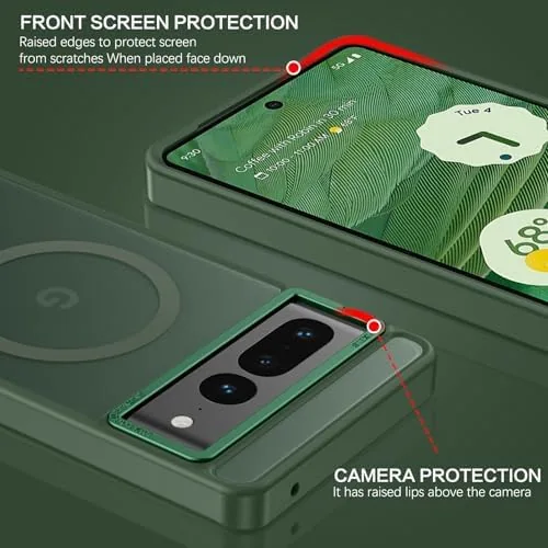 Another view of the BENTOBEN for Google Pixel 7 Pro Case [Compatible with Magsafe]