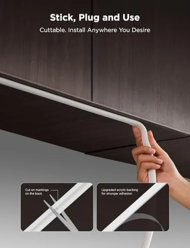 The Govee 9.8ft COB LED Strip Light Pro, RGBICW Light with compared in context