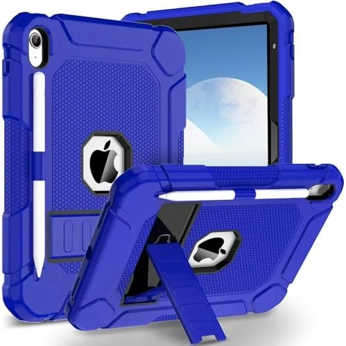 BMOUO for iPad A16 11th/10th Generation Case(11"/10.9" 2025/2022),Deep Blue | iPad 11th 10th Gen Review: Tested and Rated